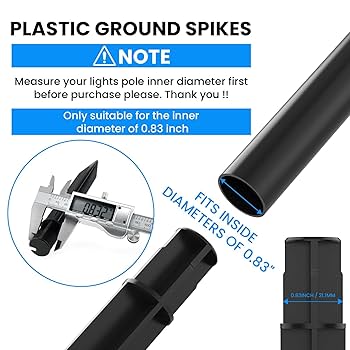 Amazon.com : SDTC Tech 6-Pack ABS Ground Spikes (Only Fit